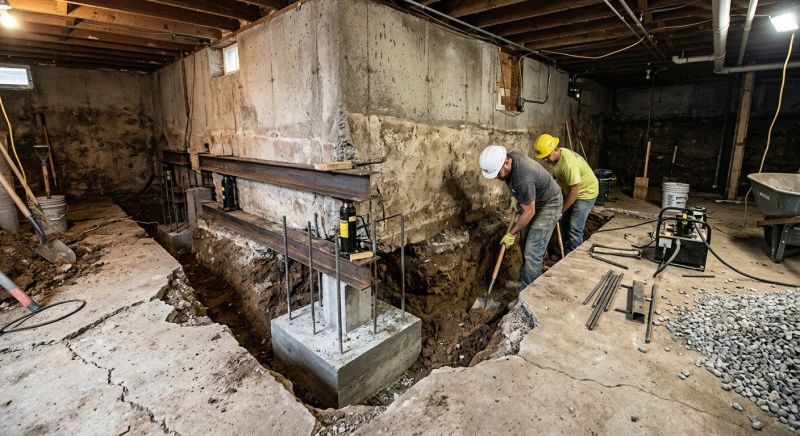 Basement Underpinning in Chino Hills, CA