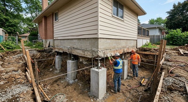 Basement Underpinning in Chino Hills, CA