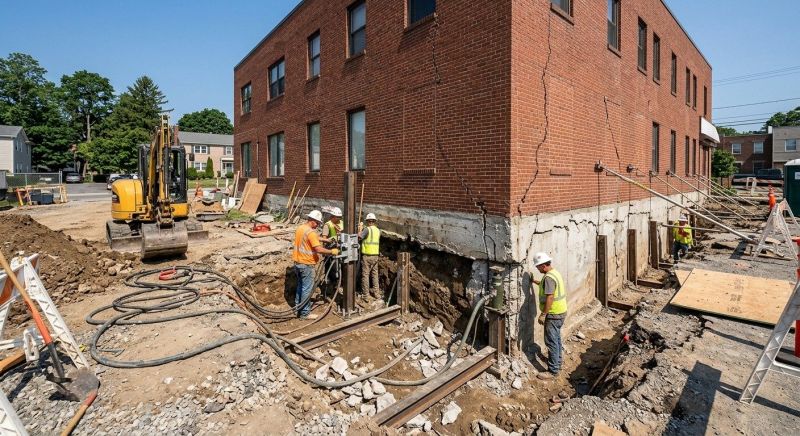 Building Foundation Repair in Cerritos, CA