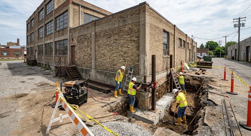 Building Foundation Repair in Cypress, CA