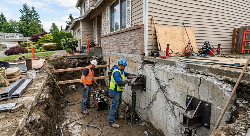 Building Foundation Repair in La Puente, CA