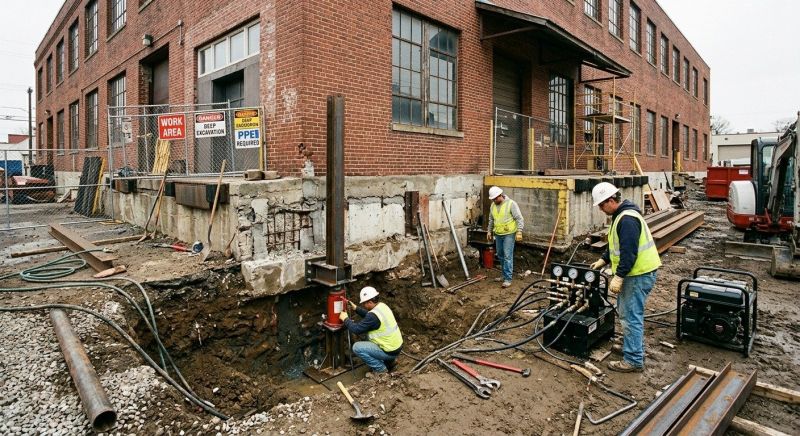 Building Foundation Repair in Norwalk, CA