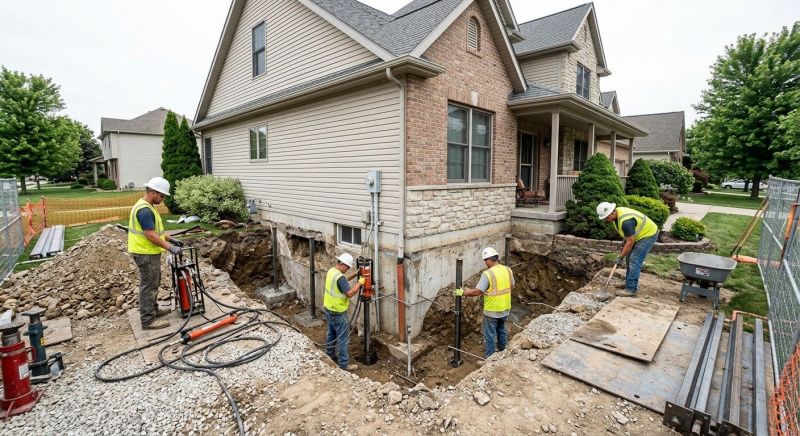 Building Foundation Repair in Tustin, CA