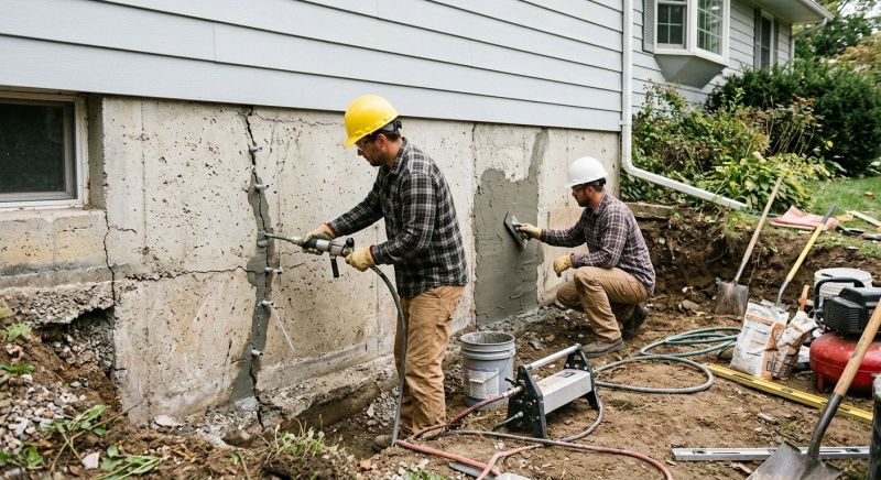 Cracked Foundation Repair in La Puente, CA