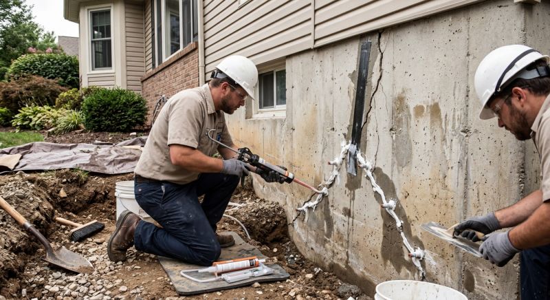 Cracked Foundation Repair in Pomona, CA
