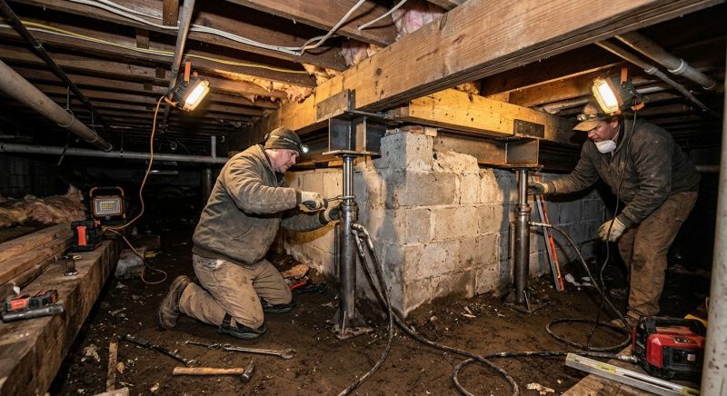 Crawlspace Foundation Repair in Chino Hills, CA