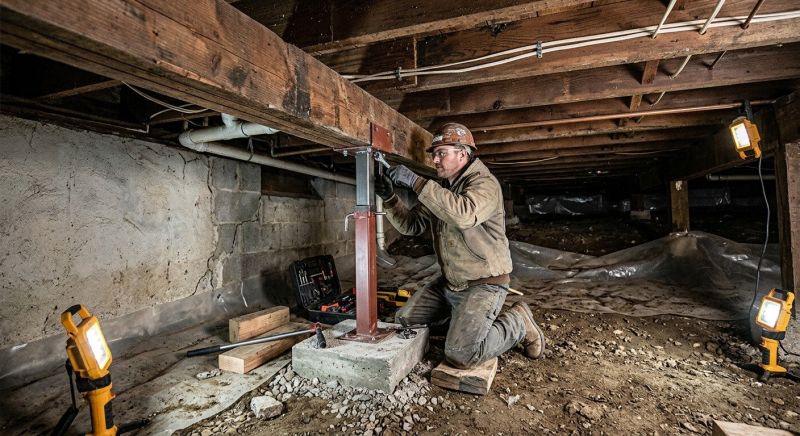 Crawlspace Foundation Repair in Montebello, CA