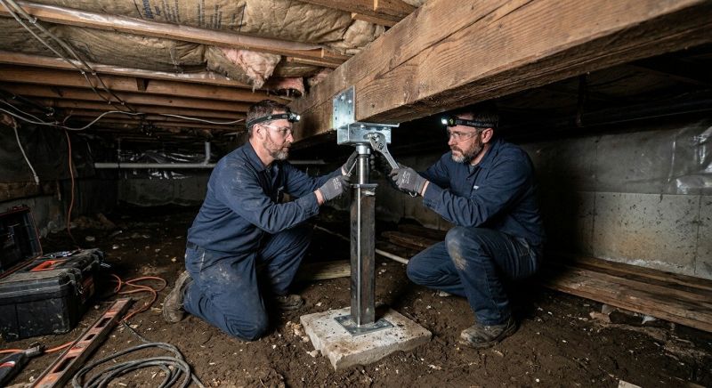 Crawlspace Foundation Repair in Pomona, CA