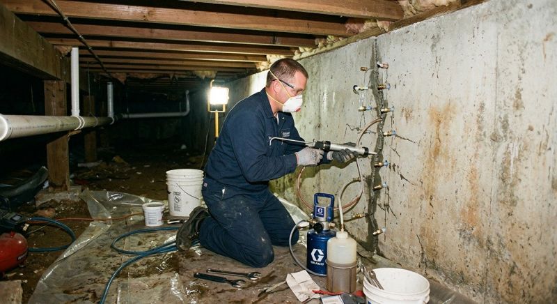 Crawlspace Foundation Repair in San Bernardino County, CA