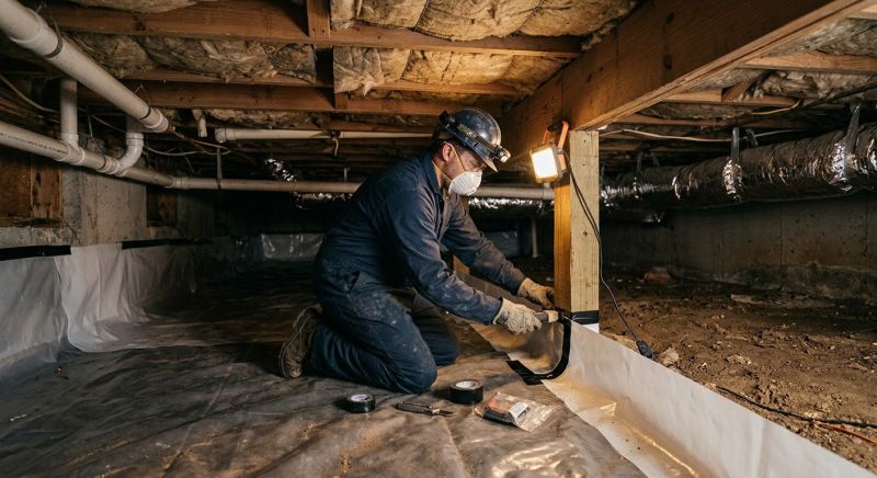 Crawlspace Repair in Chino Hills, CA