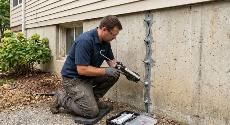 Foundation Crack Sealing in Chino Hills, CA