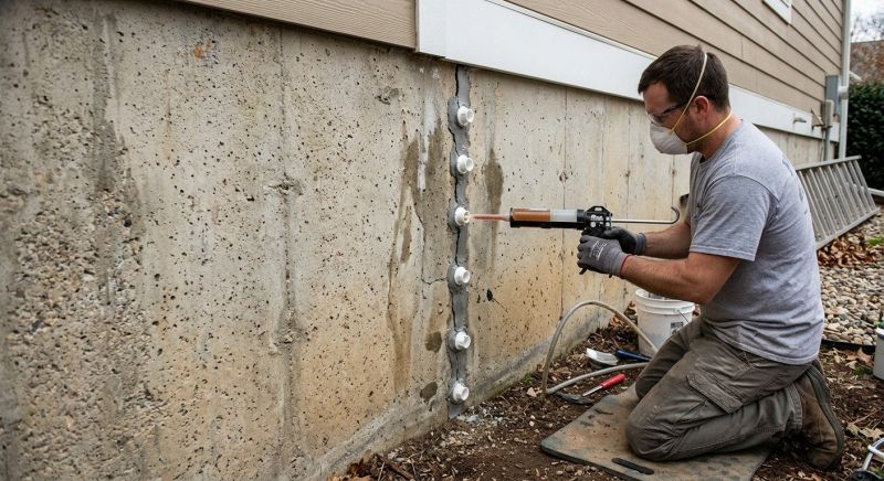 Foundation Crack Sealing in Chino Hills, CA
