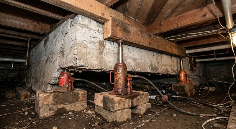 Foundation Jacking in Buena Park, CA