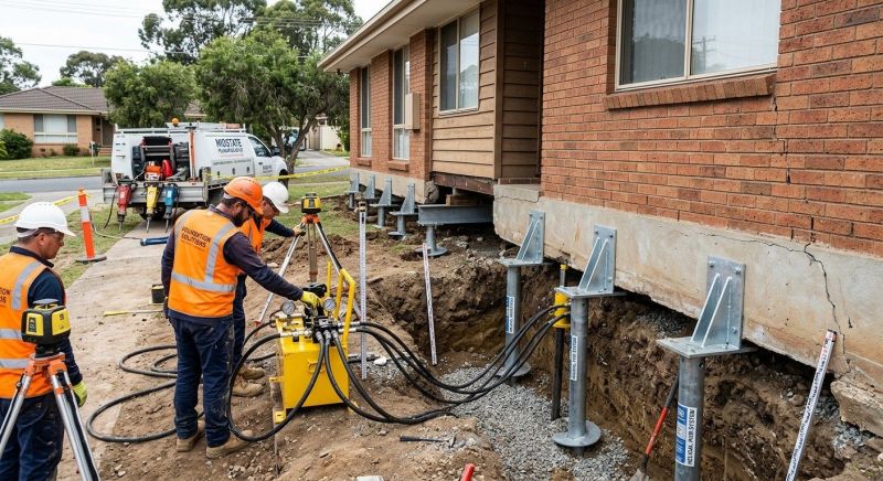 Foundation Jacking in Claremont, CA