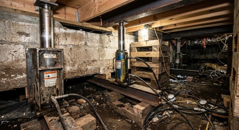Foundation Jacking in Cypress, CA