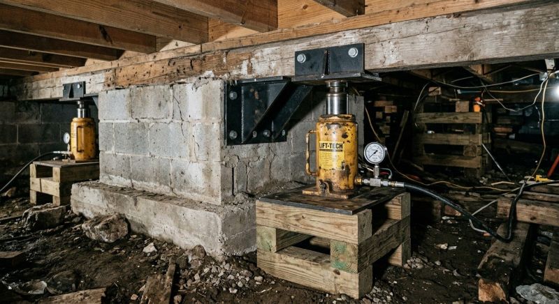 Foundation Jacking in Cypress, CA