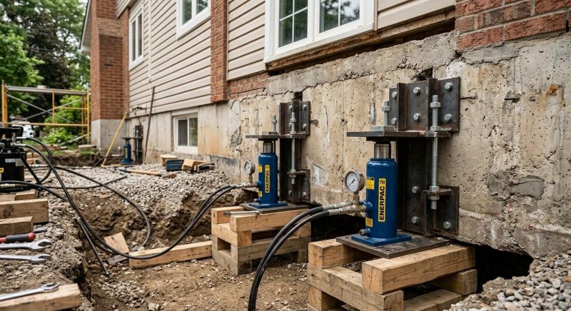 Foundation Jacking in Diamond Bar, CA