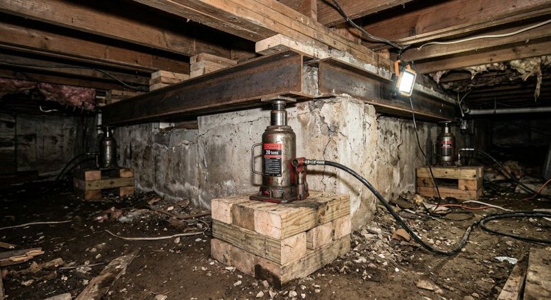 Foundation Jacking in Fontana, CA