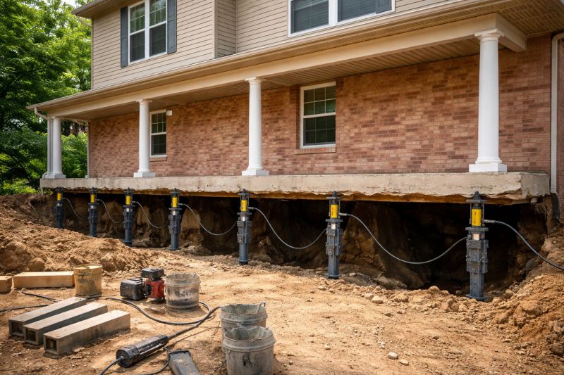 Foundation Jacking in Lake Forest, CA