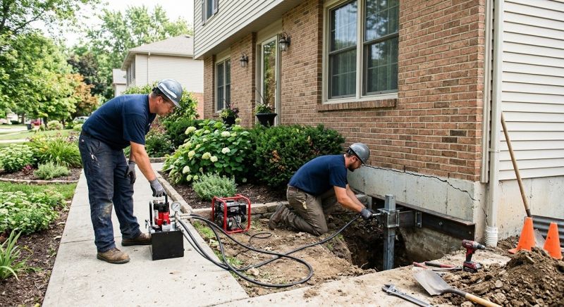 Foundation Jacking in Lake Forest, CA