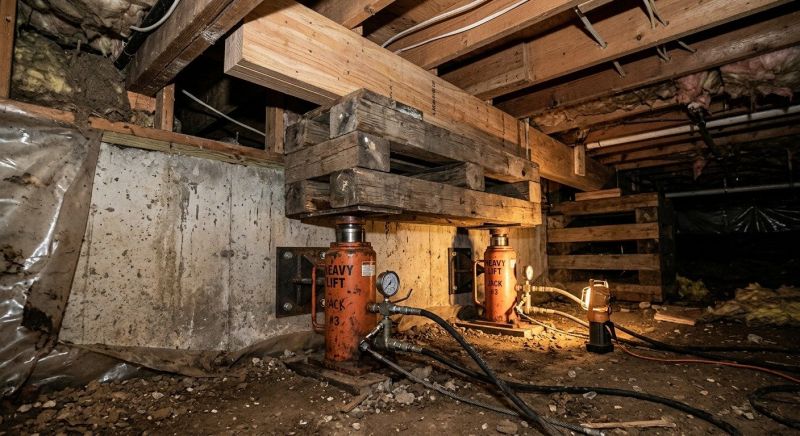 Foundation Jacking in Montclair, CA
