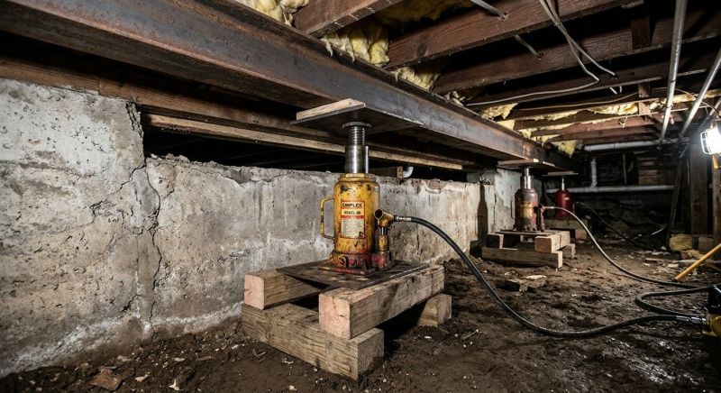 Foundation Jacking in Orange County, CA