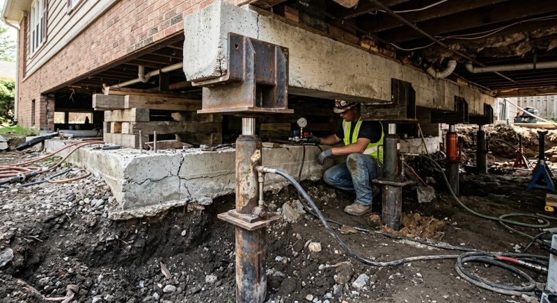Foundation Lifting in Arcadia, CA