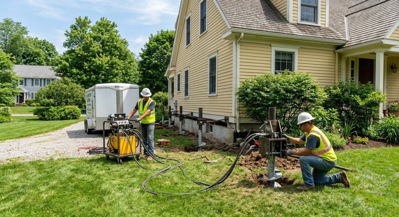 Foundation Lifting in Monrovia, CA