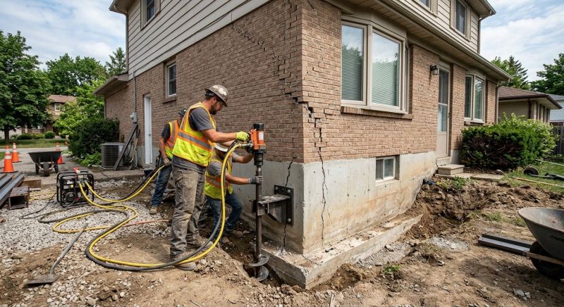 Foundation Lifting in Placentia, CA