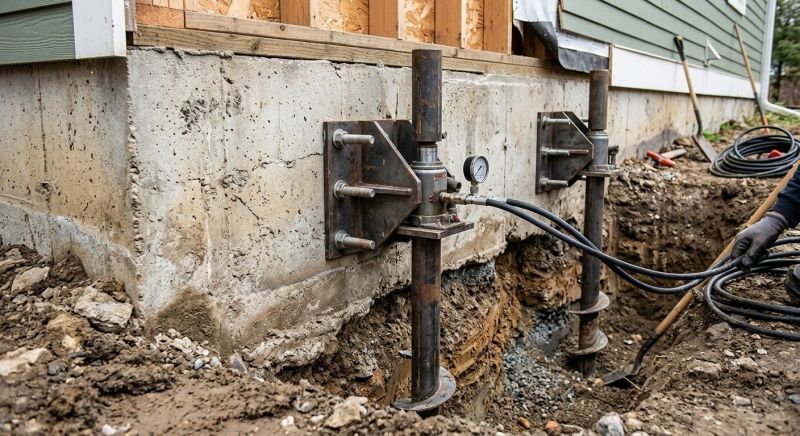 Foundation Pier Leveling in Chino Hills, CA