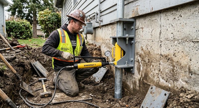 Foundation Releveling in Chino Hills, CA