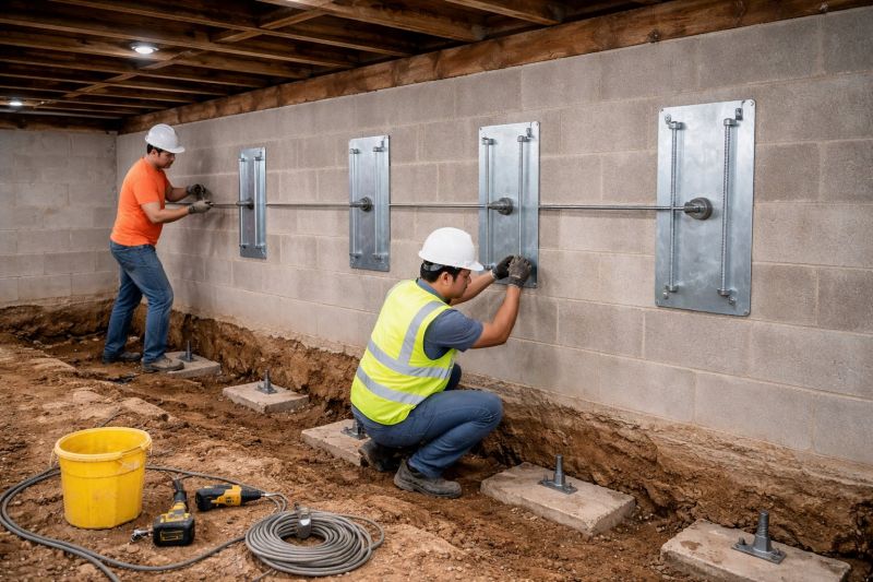 Foundation Stabilizing in Fontana, CA