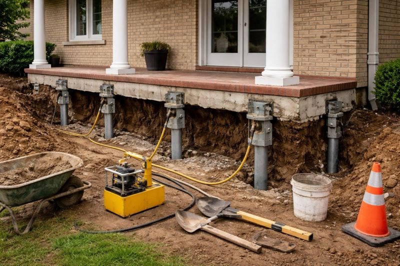 Foundation Stabilizing in Fullerton, CA