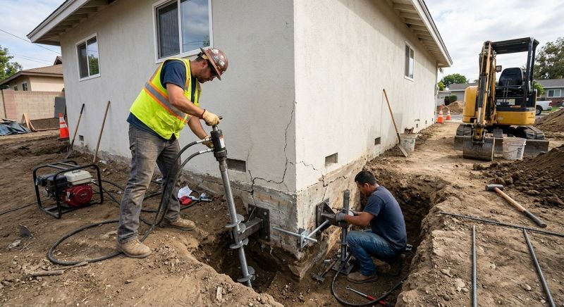 Foundation Stabilizing in La Verne, CA