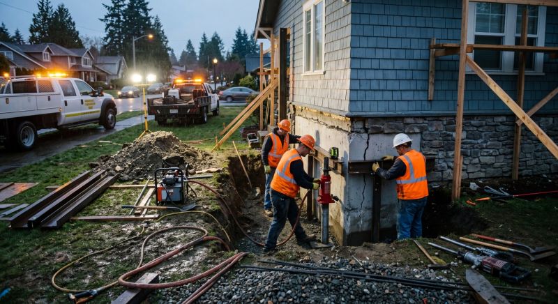 Foundation Stabilizing in Pico Rivera, CA