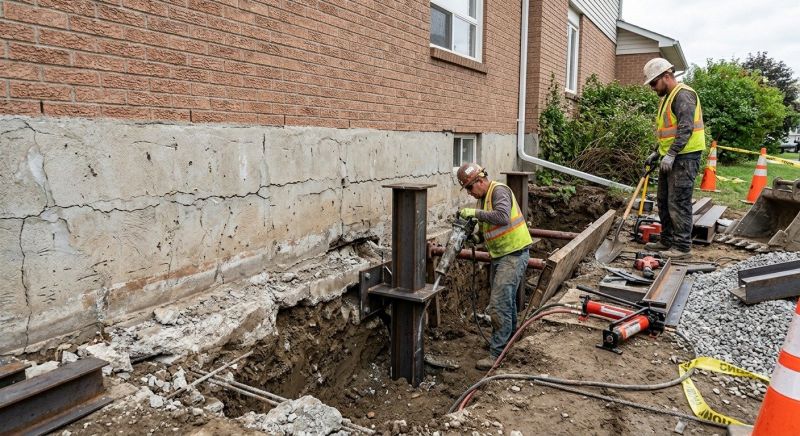 Foundation Structural Repair in Bloomington, CA