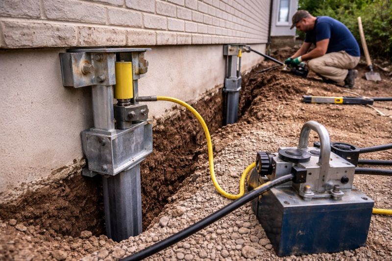 Sinking Foundation Repair in Anaheim, CA