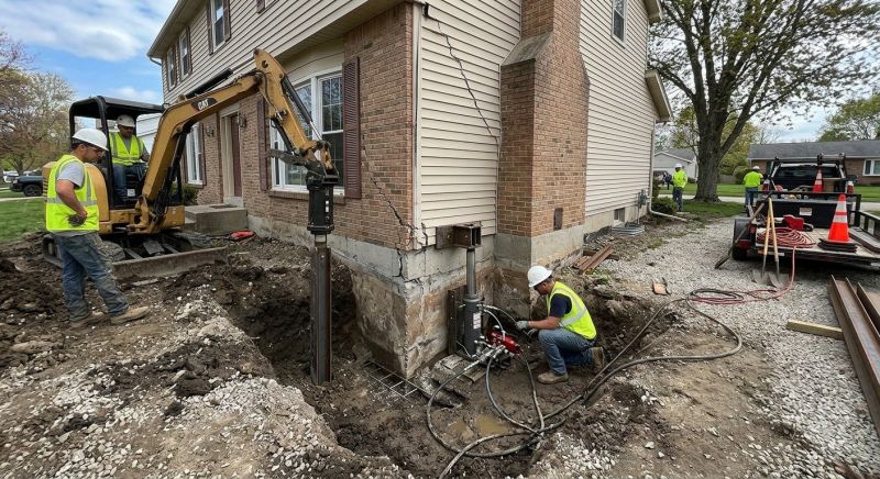 Sinking Foundation Repair in Chino Hills, CA