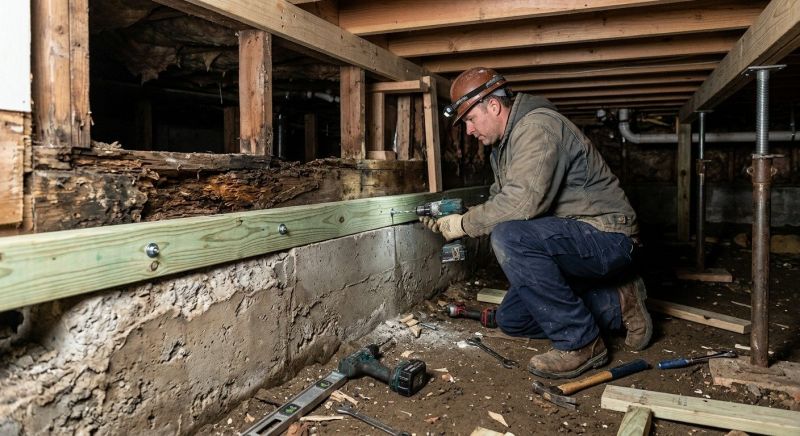 Sinking Foundation Repair in Westminster, CA