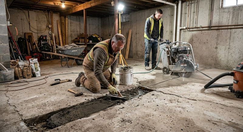 Slab Foundation Repair in Chino Hills, CA