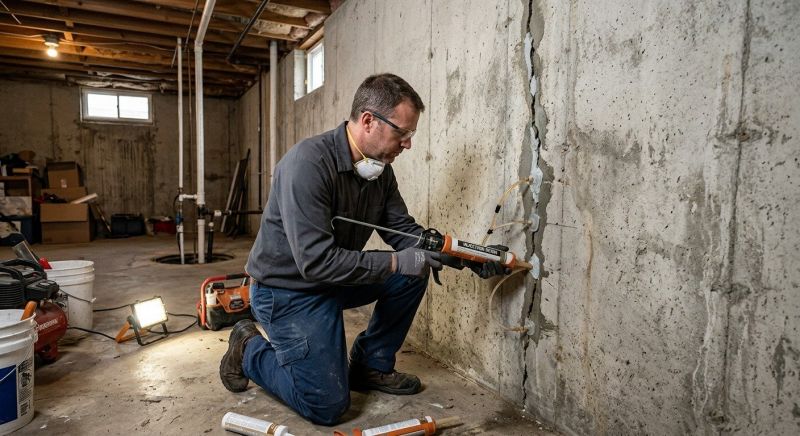 Structural Crack Repair in Chino Hills, CA