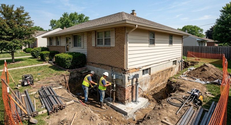 Structural Foundation Repair in Anaheim, CA