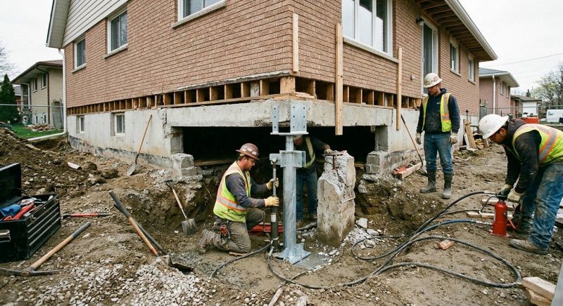 Structural Underpinning in Chino Hills, CA