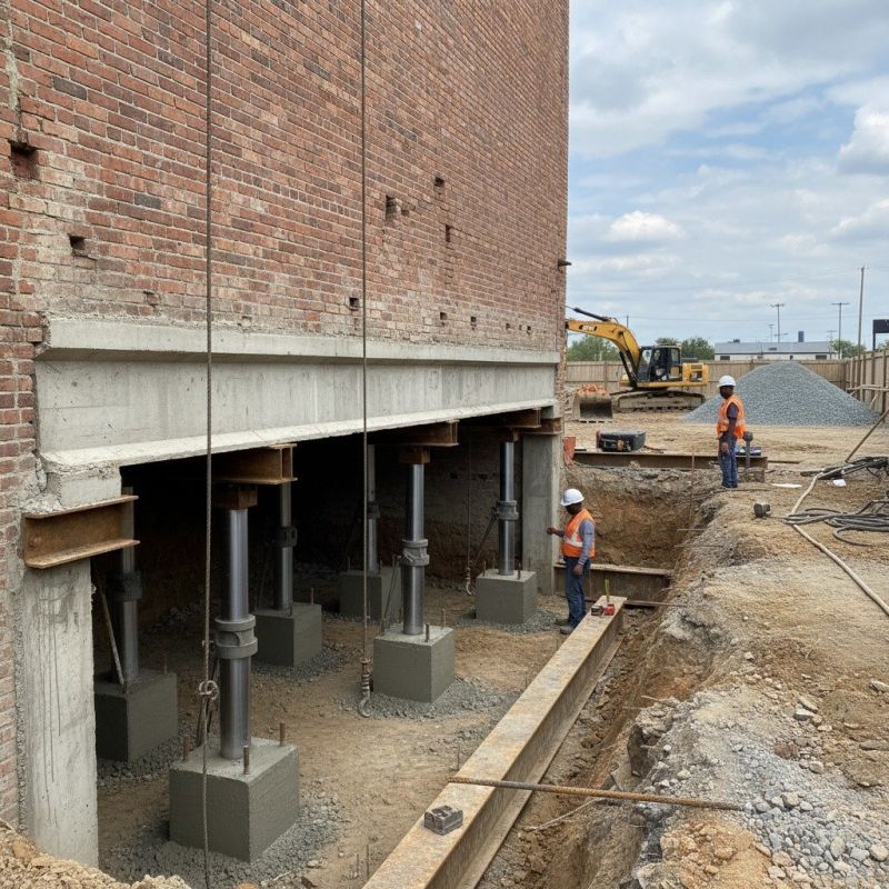 Structural Underpinning in Chino Hills, CA